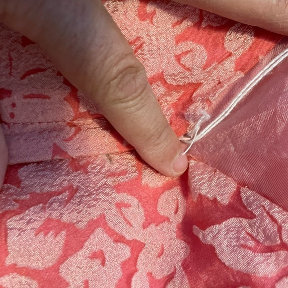 Vintage 1960s Floral A Line Sleeveless Dress Size 6 - Picture 8 of 11